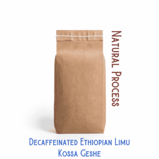 Ethiopian Coffee Decaf Kossa Geshe