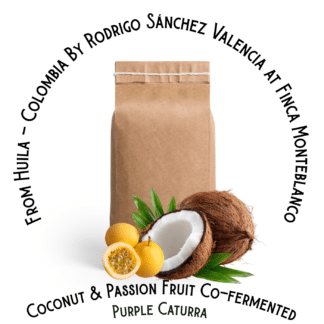 Co fermented Coffee Passion Fruit & Coconut